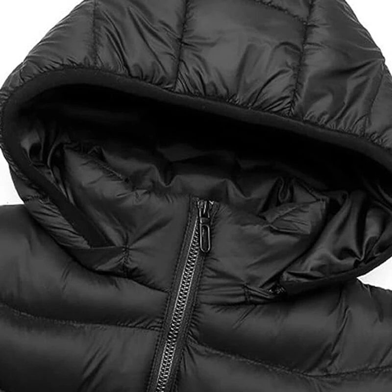 TENGOO HZ-23 23 Zones Heated Jacket - Four-control, USB Charging, Smart Thermal Warm Jacket Uniex Heated Hooded Coat Outdoor Sportswear — view 10