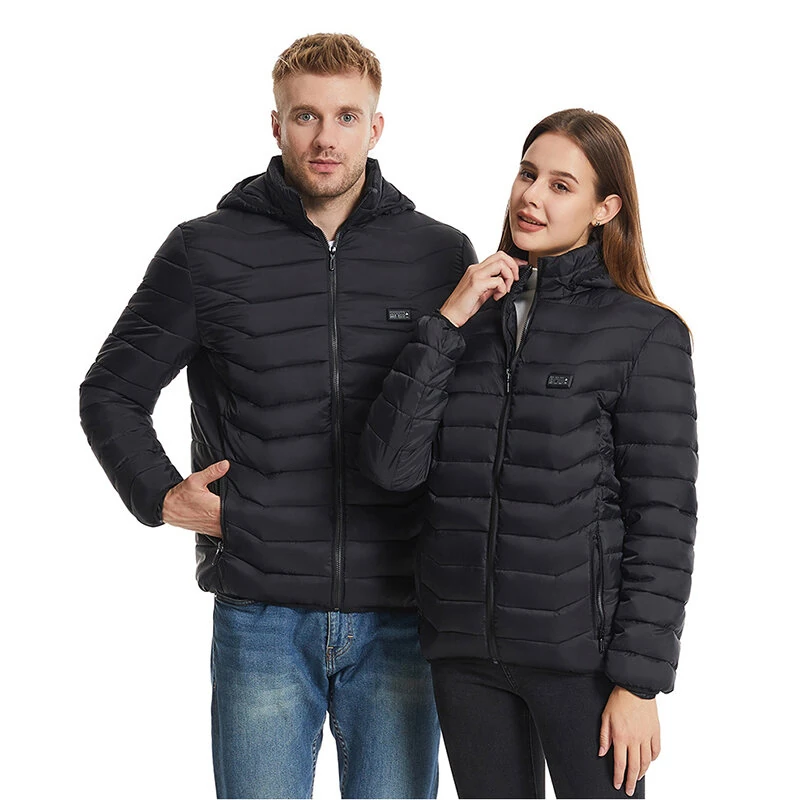 TENGOO HZ-23 23 Zones Heated Jacket - Four-control, USB Charging, Smart Thermal Warm Jacket Uniex Heated Hooded Coat Outdoor Sportswear — view 4