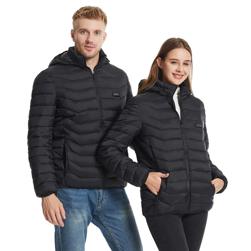 TENGOO HZ-23 23 Zones Heated Jacket - Four-control, USB Charging, Smart Thermal Warm Jacket Uniex Heated Hooded Coat Outdoor Sportswear — view 5