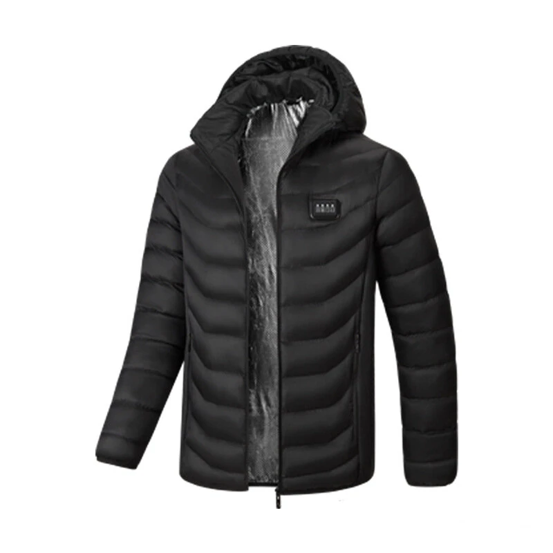 TENGOO HZ-23 23 Zones Heated Jacket - Four-control, USB Charging, Smart Thermal Warm Jacket Uniex Heated Hooded Coat Outdoor Sportswear — view 7