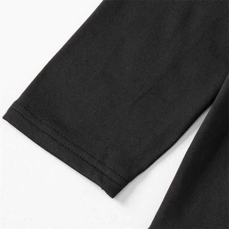 TENGOO Men's Thermal Underwear Set, Long johns set, Compression Thermal Base Layer Set, Moisture Wicking & Breathable Basic Long Sleeve & Letter Belt Leggings Winter Thermal Wear, Men's Thermal Clothing — view 9