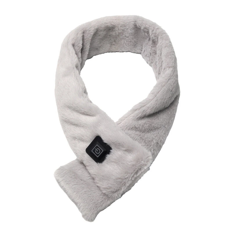 TENGOO Outdoor Warm Electric Heating Scarf Intelligent Heating Scarf 3 Gear Heating USB Heated Scarf Thermal Shawl Neck Brace Neck Protection Cold Invisible Zipper — view 10
