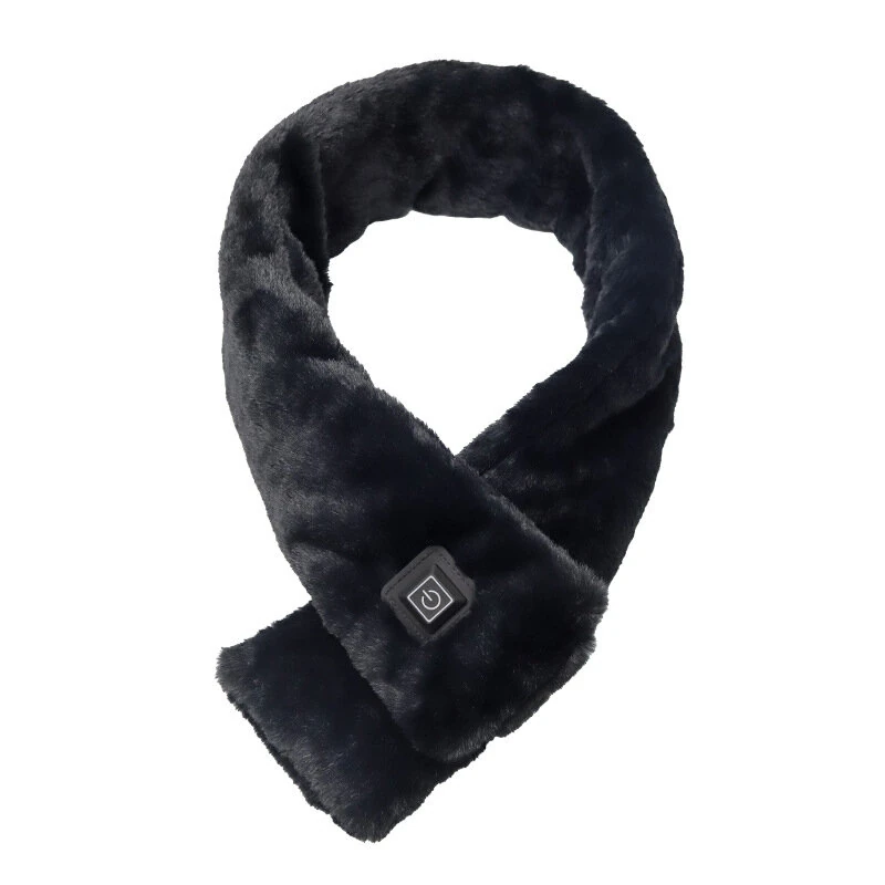 TENGOO Outdoor Warm Electric Heating Scarf Intelligent Heating Scarf 3 Gear Heating USB Heated Scarf Thermal Shawl Neck Brace Neck Protection Cold Invisible Zipper — view 9