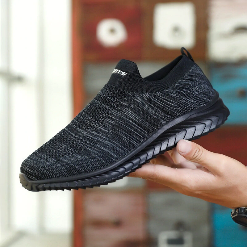 TENGOO Outdoors Mesh Material Breathable Anti-slip Lightweight Casual Sport shoes for Running Basketball Workout Gym — view 3