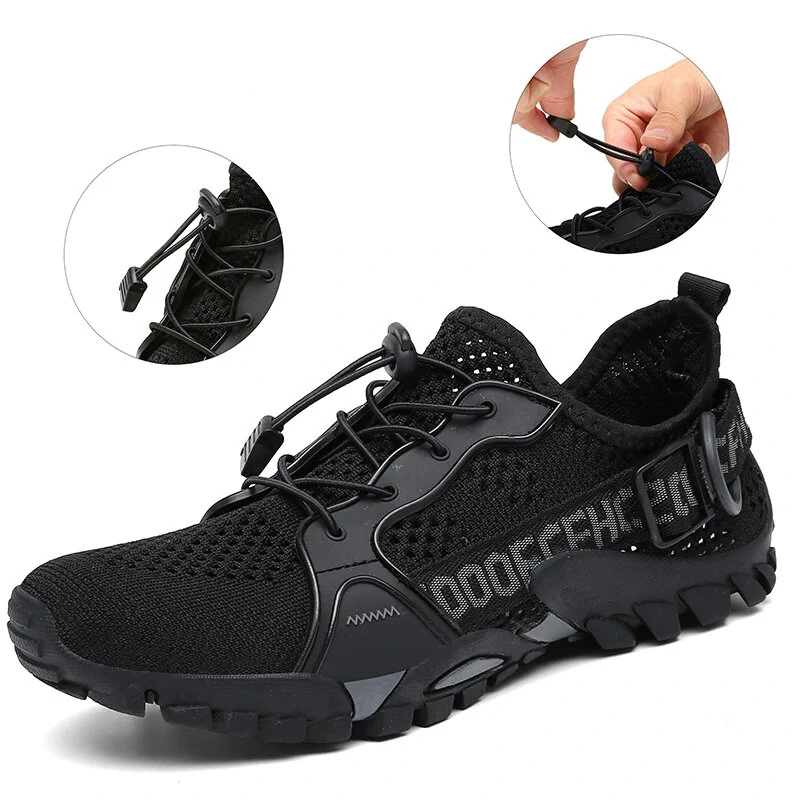 TENGOO Summer Water Wading Shoes Unisex Outdoor Athletic Breathable Non-slip Hiking Shoes for Outdoors Fun — view 2