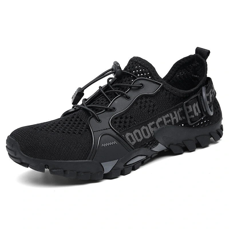 TENGOO Summer Water Wading Shoes Unisex Outdoor Athletic Breathable Non-slip Hiking Shoes for Outdoors Fun — view 3