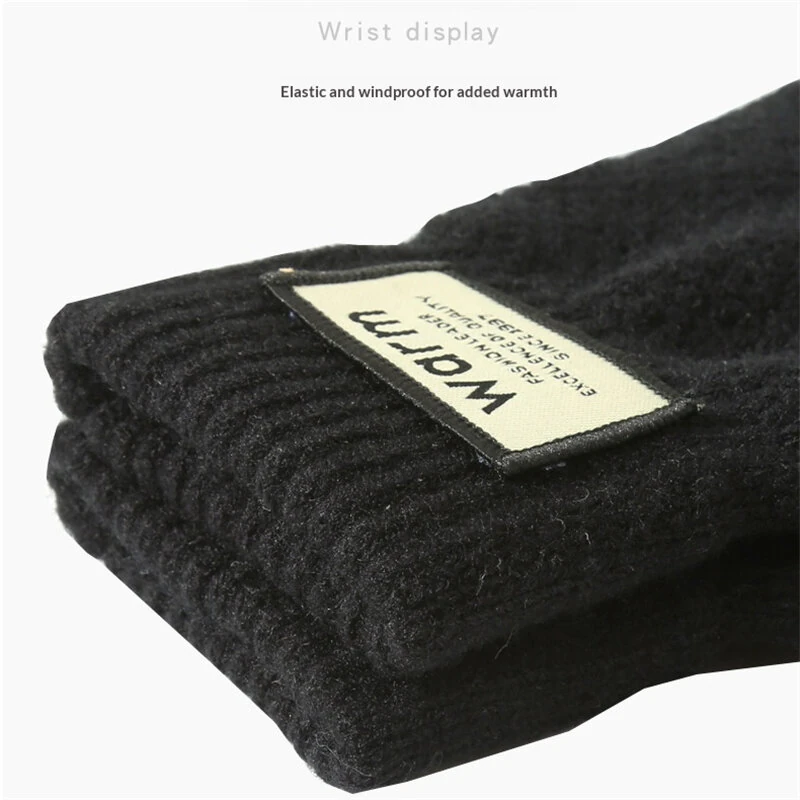 TENGOO USB Charging Touchscreen Heated Gloves Knitted Thermal Coldproof Winter Warm Gloves for Outdoor Sports — view 7