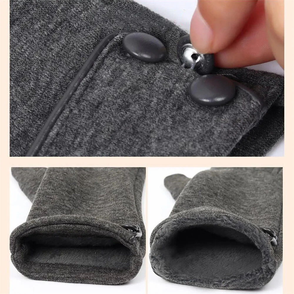 TENGOO USB Heated Gloves 3-Level Adjustable Temperature Thermal Windproof Touchscreen Cycling Winter Gloves for Outdoor Snowboarding Camping Fishing — view 5