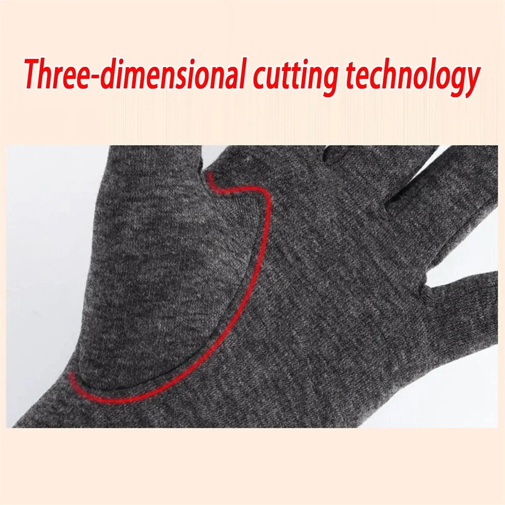 TENGOO USB Heated Gloves 3-Level Adjustable Temperature Thermal Windproof Touchscreen Cycling Winter Gloves for Outdoor Snowboarding Camping Fishing — view 6