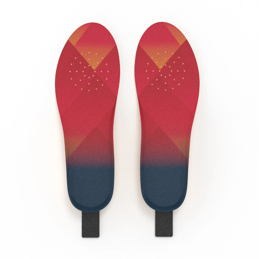 TENGOO Wireless Remote Control Heated Insoles Type-C Charging 3 Heat Levels Winter Inner Soles for Motorcycle Cycling Skiing Hiking Supplies — view 10
