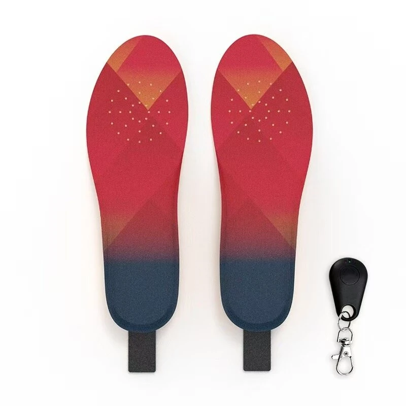 TENGOO Wireless Remote Control Heated Insoles Type-C Charging 3 Heat Levels Winter Inner Soles for Motorcycle Cycling Skiing Hiking Supplies — view 4