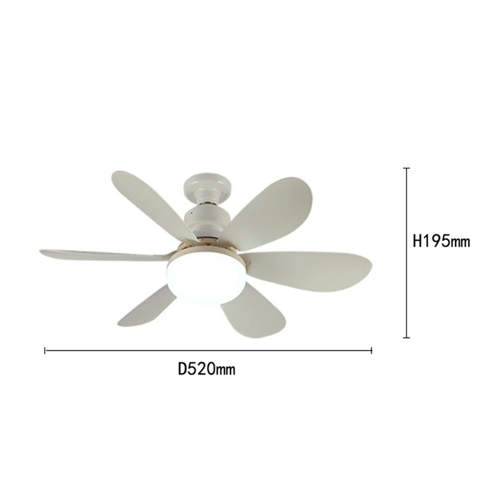 Tevorex 40W Ceiling Fan LED Light E27 Bulb Base with Remote Control for Dimming, 85-265V Wide Voltage Suitable for Living Room, Study, Household ,Office — view 9