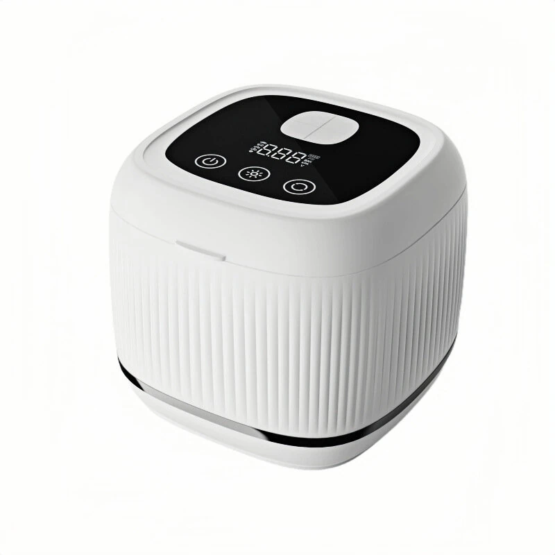 Tevorex 48KHZ High-Frequency Ultrasonic Cleaning Machine 200ml Capacity Three-Level Time Setting UVC Household Ultrasonic Cleaner for Denture Jewelry Pacifier — view 2