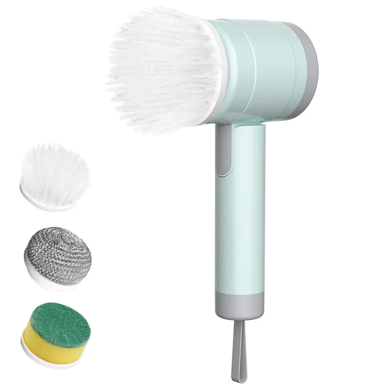 Tevorex Cordless Electric Cleaning Brush with Digital Display, IPX7 Waterproof, Adjustable Speed Rechargeable Scrubber for Kitchen, Bathroom, Pots & Pans, Multi-Surface Deep Cleaning — Tevorex