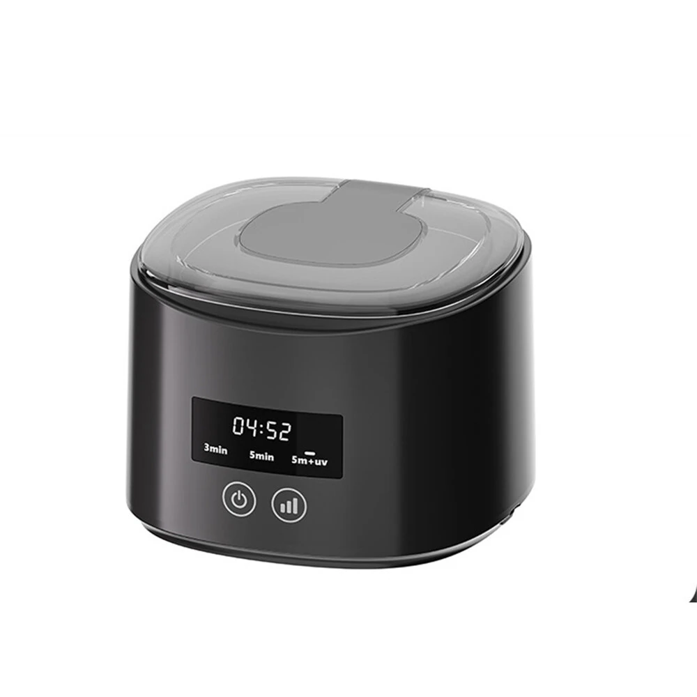 Tevorex Household Jewelry Cleaner with Touch Screen 50KHz 3 Cleaning Modes Ultrasonic Cleaner for Dentures Glasses Watches — Tevorex