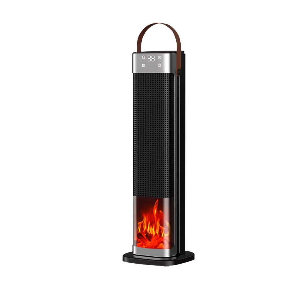 Tevorex Portable Flame Space Heater 2000W Electric Heater with Remote Control 12H Timer PTC Ceramic Heating Safety Heat for Home Bedroom — view 11