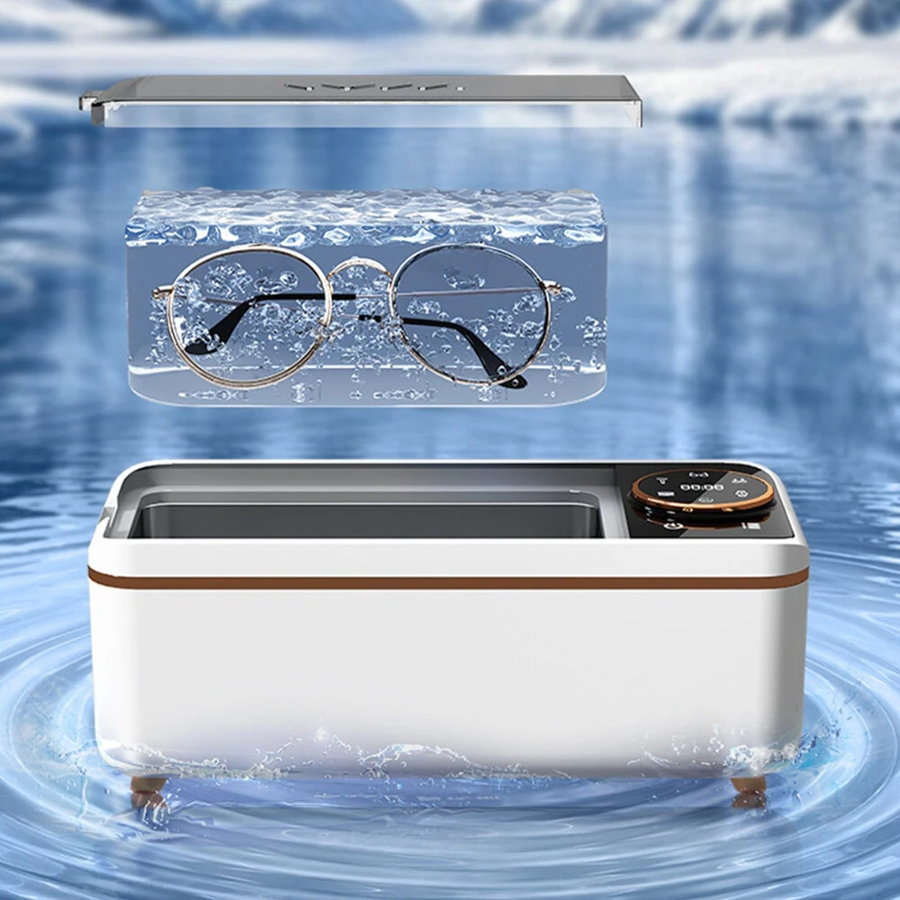 Tevorex Ultrasonic Jewelry & Glasses Cleaner 450ml Capacity High-Frequency Vibration Multifunctional Deep Cleaning Machine — view 4