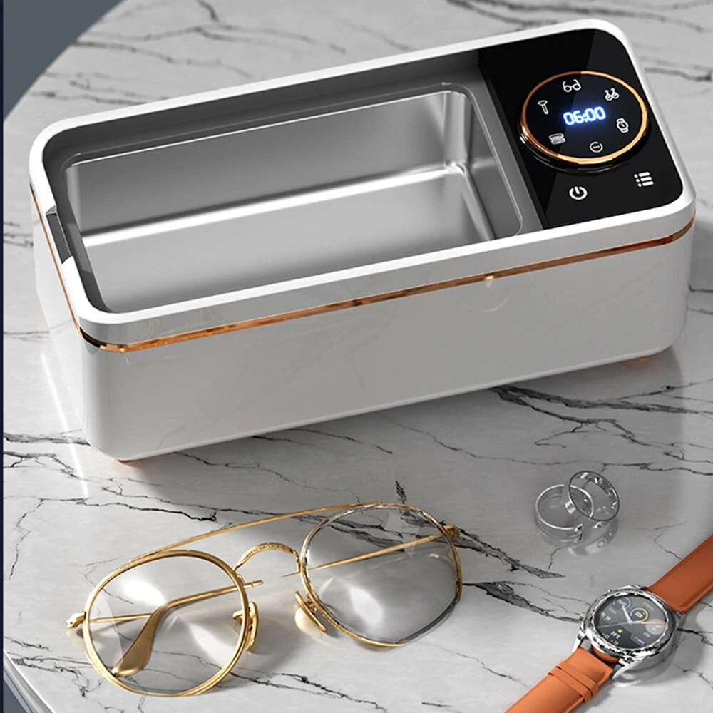 Tevorex Ultrasonic Jewelry & Glasses Cleaner 450ml Capacity High-Frequency Vibration Multifunctional Deep Cleaning Machine — view 5