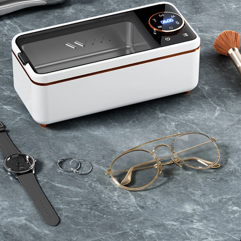 Tevorex Ultrasonic Jewelry & Glasses Cleaner 450ml Capacity High-Frequency Vibration Multifunctional Deep Cleaning Machine — view 6