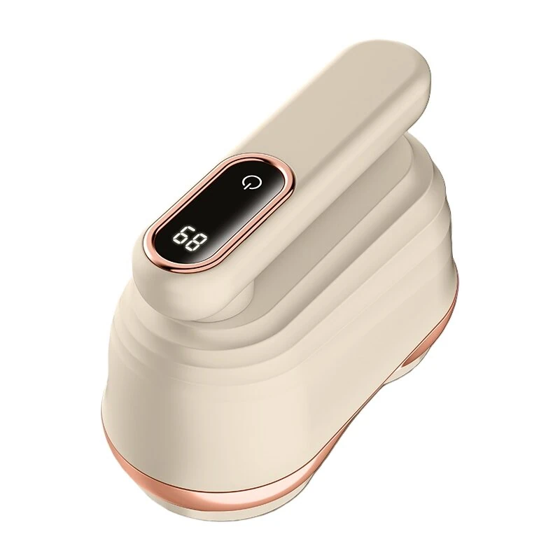 Tevorex USB Rechargeable Double-headed Electric Lint Remover 12-Blades Dual Core Digital LED Display Fabric Shaver Sweater Defuzzer for Home Dorm — view 2