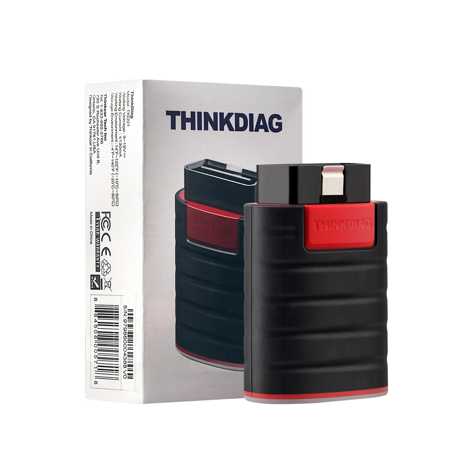 ThinkDiag Full System OBD2 Scanner Code Reader Automotive TPMS Diagnostic Tool 16 Reset Services ECU Coding for Android/IOS — view 5