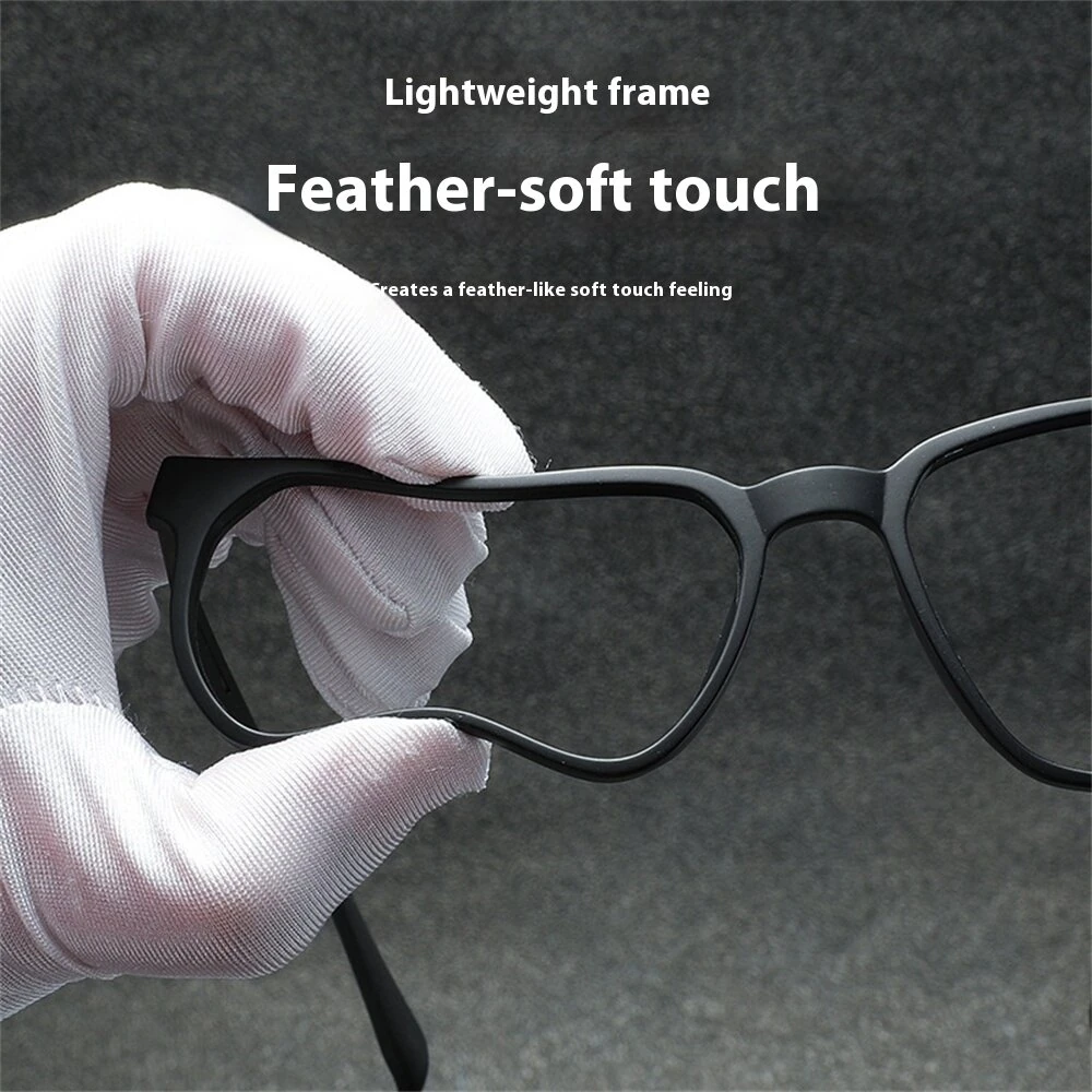 Titanium Frame Reading Glasses for Men Women Fashion Simple Flexible Lightweight Comfy Eyeglasses — view 5