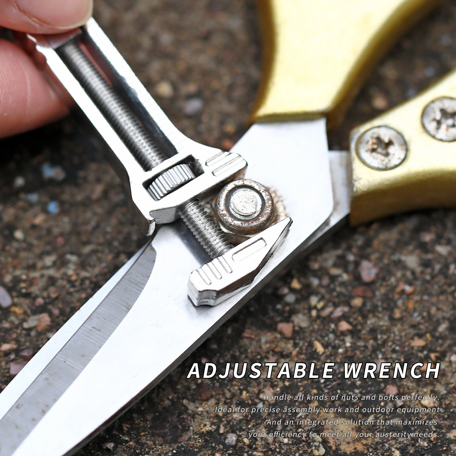Titanium Strength Compact CNC Machined Multitool with Bottle Opener Tungsten Attack Head Nail Puller Caliper Lightweight Pocket Size Portable Modern Survival Gear — view 5