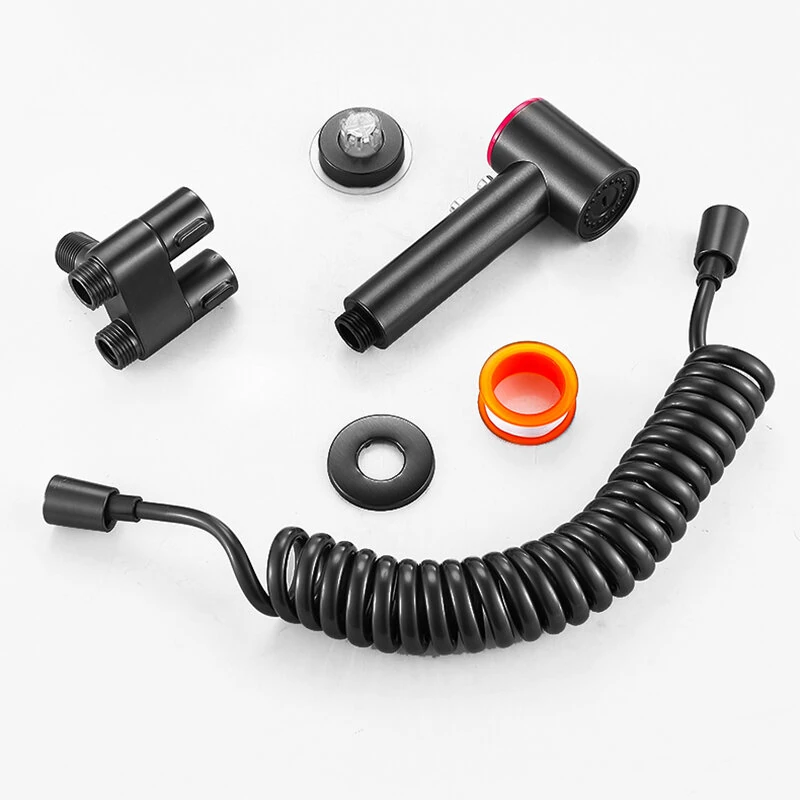 Toilet Bidet Sprayer Faucet Set Flushing Spray Gun Toilet Magnetic Bidet Sprayer High Pressure Water Gun Household Bathroom Bidet Shower — view 10