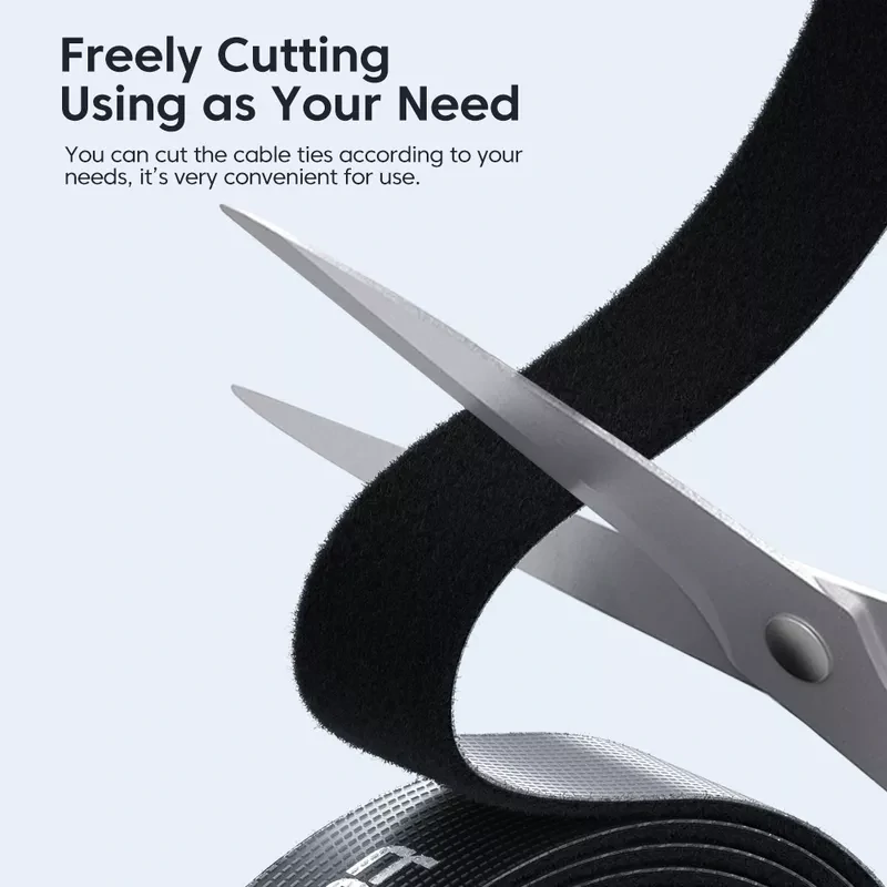 Toocki 1M/2M/3M/5M Cable Organizer Cable Management Wire Winder Tape Cord Management Protector for iPhone Samsung Huawei — view 6