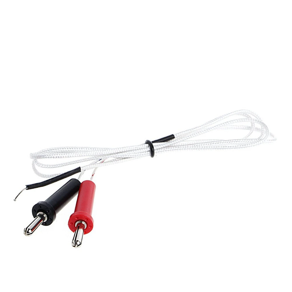 TP-01A K-Type Thermocouple Probe Copper Wire Coated -50 to 350°C 100 cm for Multimeters Temperature Gauges Measuring Tools — view 2