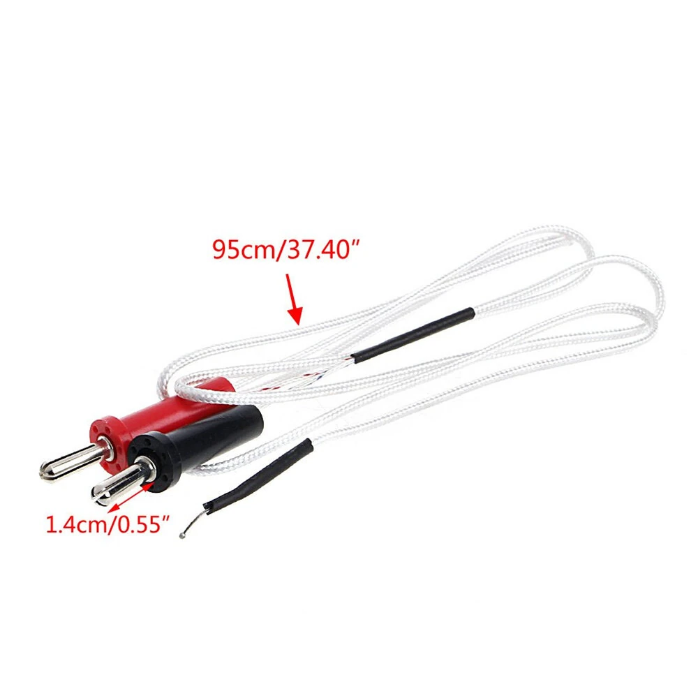 TP-01A K-Type Thermocouple Probe Copper Wire Coated -50 to 350°C 100 cm for Multimeters Temperature Gauges Measuring Tools — view 5