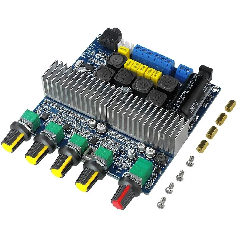 TPA3116 50W*2+100W bluetooth 5.0 High Power Audio Amplifier Board 2.1 Sound Channel Bass Super Bass Digital Amplifier — TPA3116