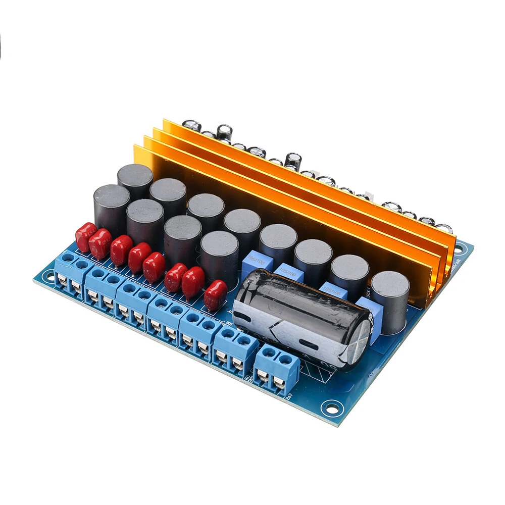 TPA3116 5.1 Channel Class D Power Amplifier Audio Amp 6 Digital Sound Amplifier 50W*4 Surround 100W*2 for Home Theater PC Decoder DVD Car — view 4