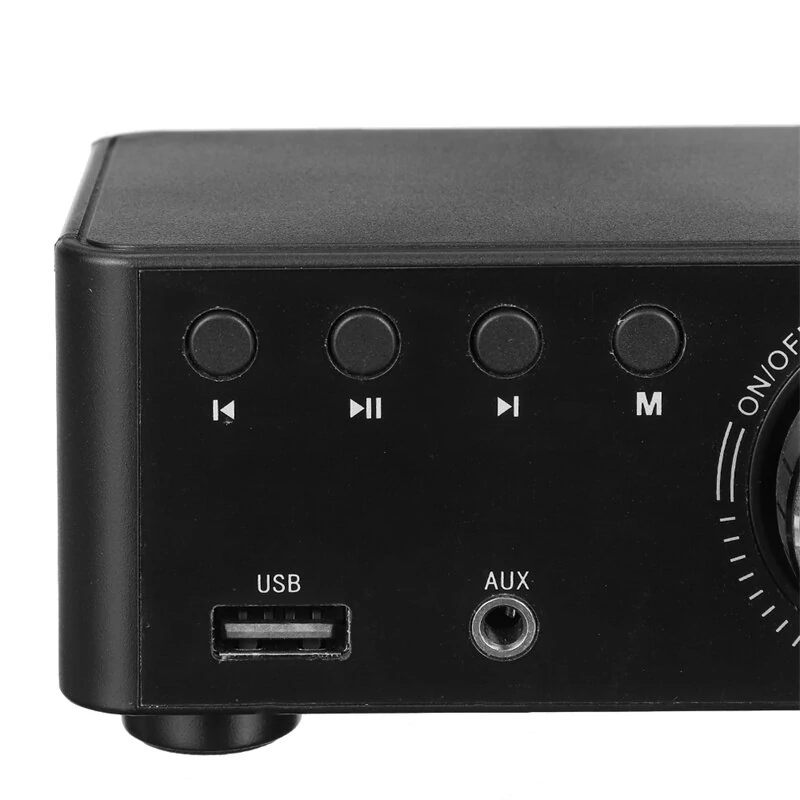 TPA3116 Class D bluetooth 5.0 HIFI 2x50W Stereo Amplifier Support USB TF Card RCA AUX USB Stick — view 10