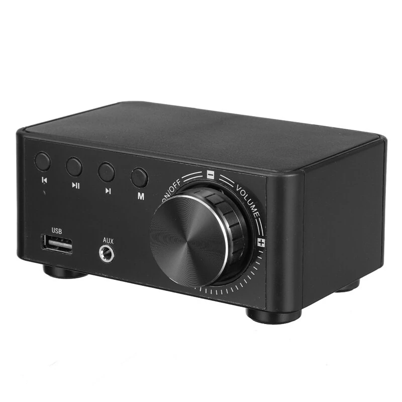 TPA3116 Class D bluetooth 5.0 HIFI 2x50W Stereo Amplifier Support USB TF Card RCA AUX USB Stick — view 5