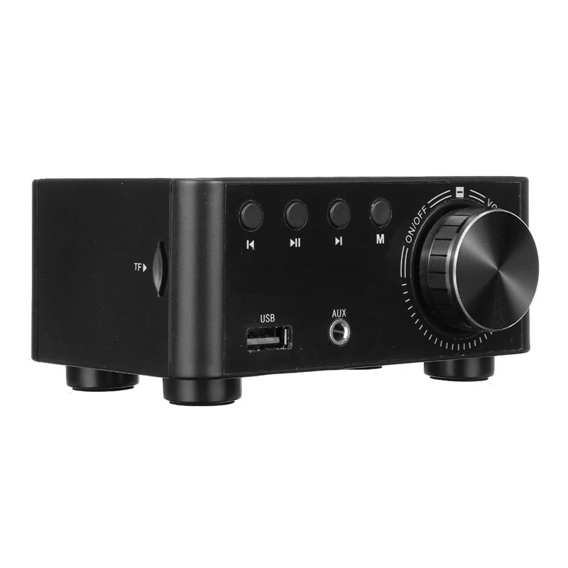 TPA3116 Class D bluetooth 5.0 HIFI 2x50W Stereo Amplifier Support USB TF Card RCA AUX USB Stick — view 6