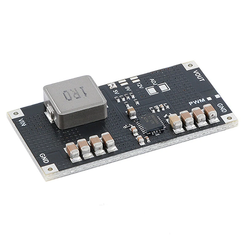 TPS61088 5V 9V 12V Adjustable Boost Step Up Board Module Switch Power Supply Module PWM/PFM 10A Current 1MHz Switching Frequency — view 2
