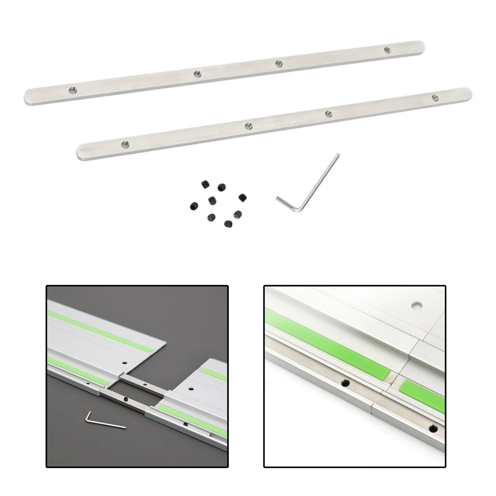 Track Saw Guide Rail Connector Kit For Track Saw Long Cuts For Makita Festool Guide Rail — Track