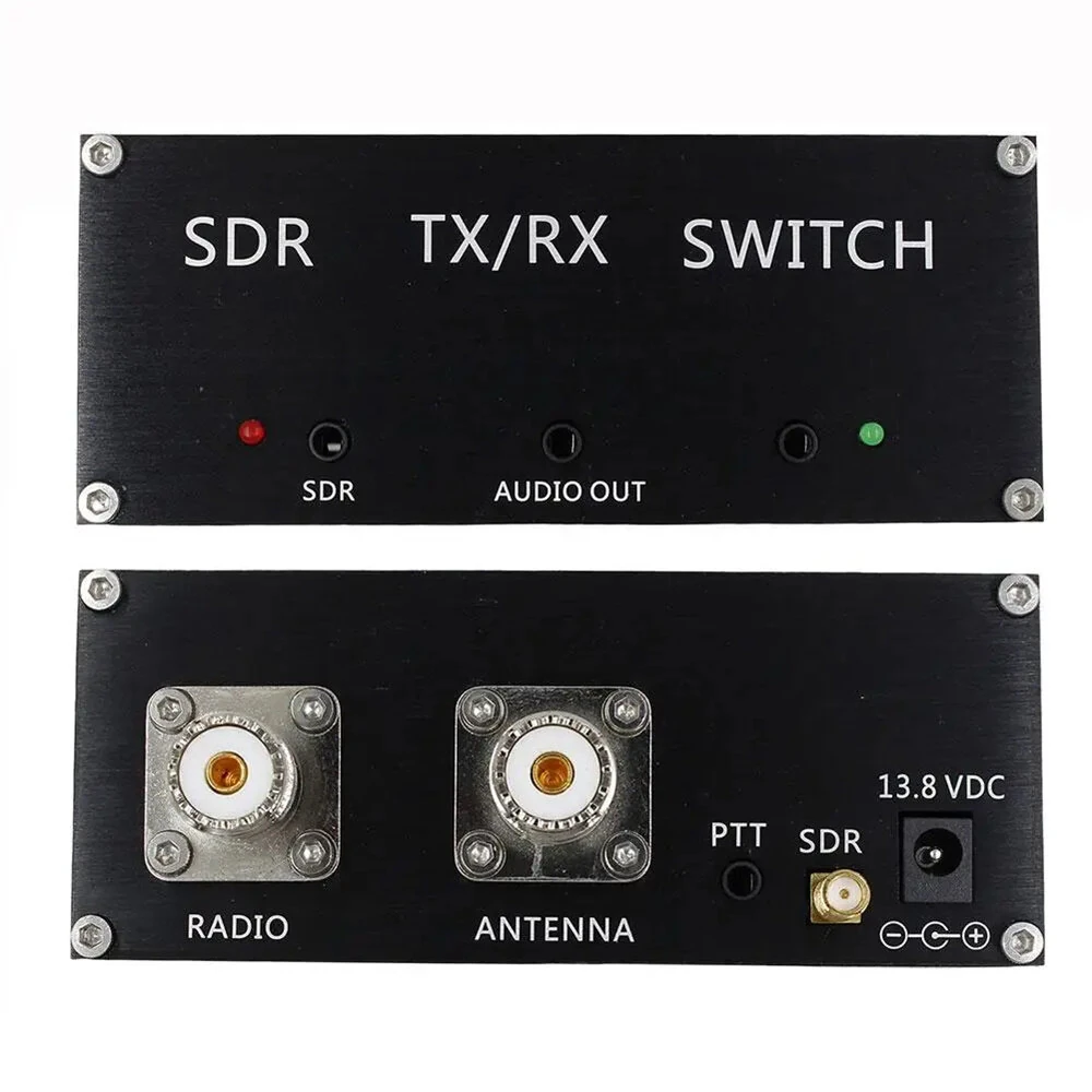 Transceiver Switch SDR Aluminum Alloy 100W Max TX Power 0.3dB Insertion Loss 38dB RX Isolation 12V 2A Compact Portable — view 3