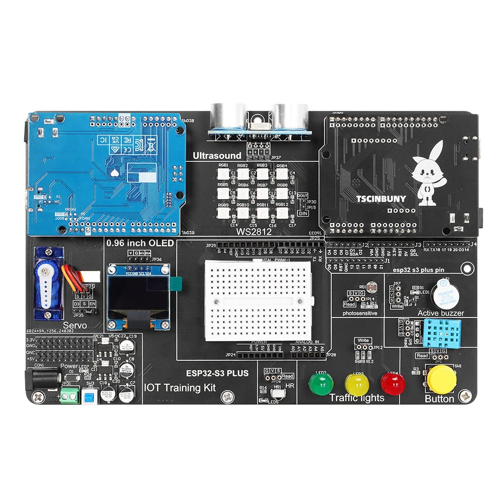 TSCINBUNY IoT Development Board ESP32-S3-PLUS Starter Electronics Kit for Arduinos Programmable Professional Educational Kit — view 3