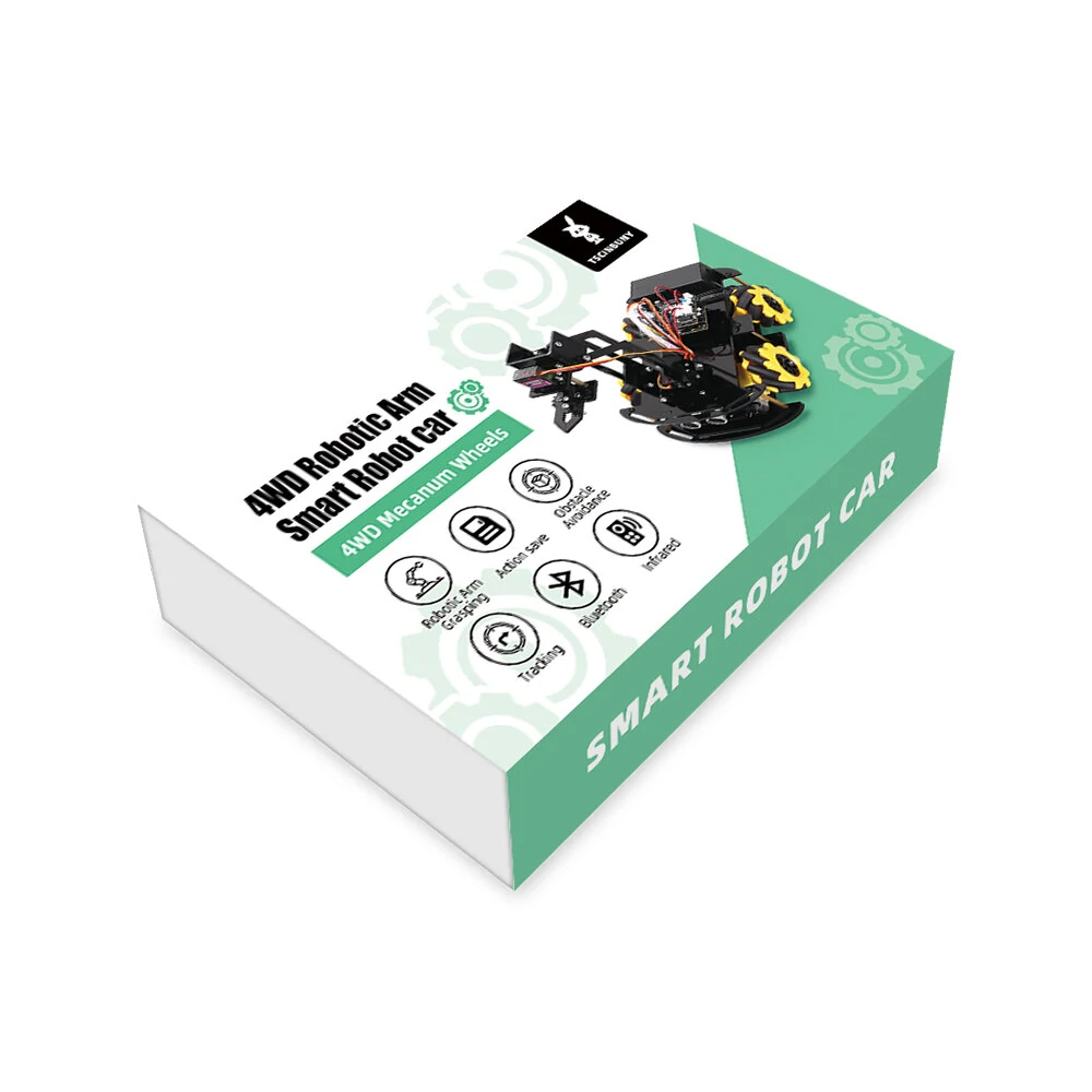 TSCINBUNY Smart Robot Starter Kit For Arduino Programming Robot Arm Automation Kits Coding Robotic Electronic Mechanical Arm Robot — view 6