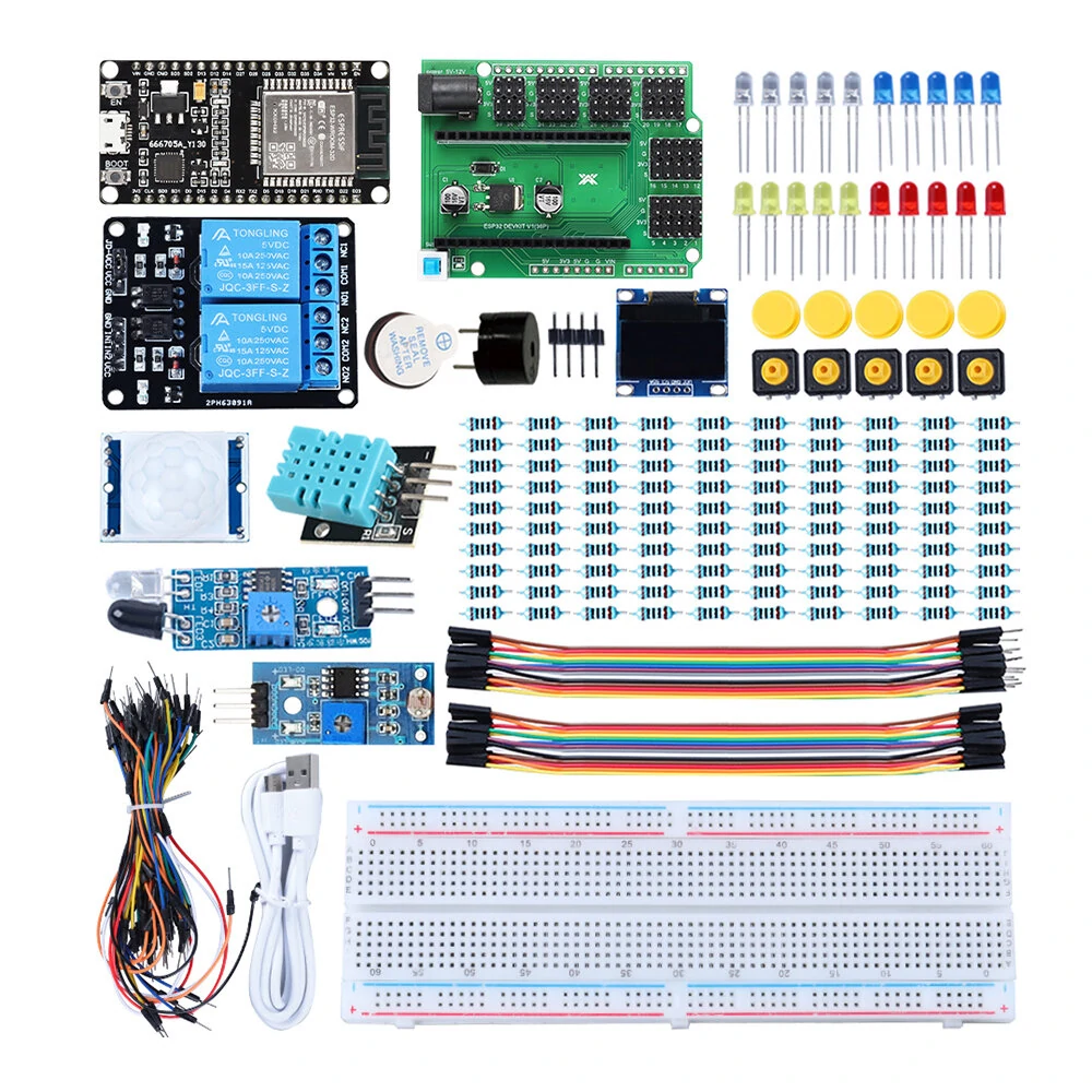 TSCINBUNY with ESP32 Development Board ESP32 Automation Kit for Programming Starter DIY Electronic Kit Professional Complete Kits — view 2