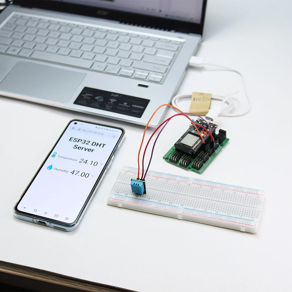 TSCINBUNY with ESP32 Development Board ESP32 Automation Kit for Programming Starter DIY Electronic Kit Professional Complete Kits — view 3