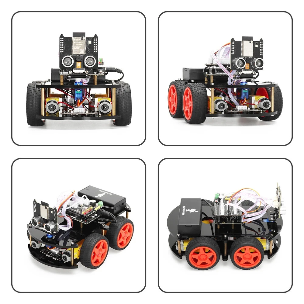 TSCINBUNY ZYC01178 Smart Robot Starter Kits for Arduinos Programmable Project ESP32 Camera Professional Diy Electronic Educational Robotic — view 4