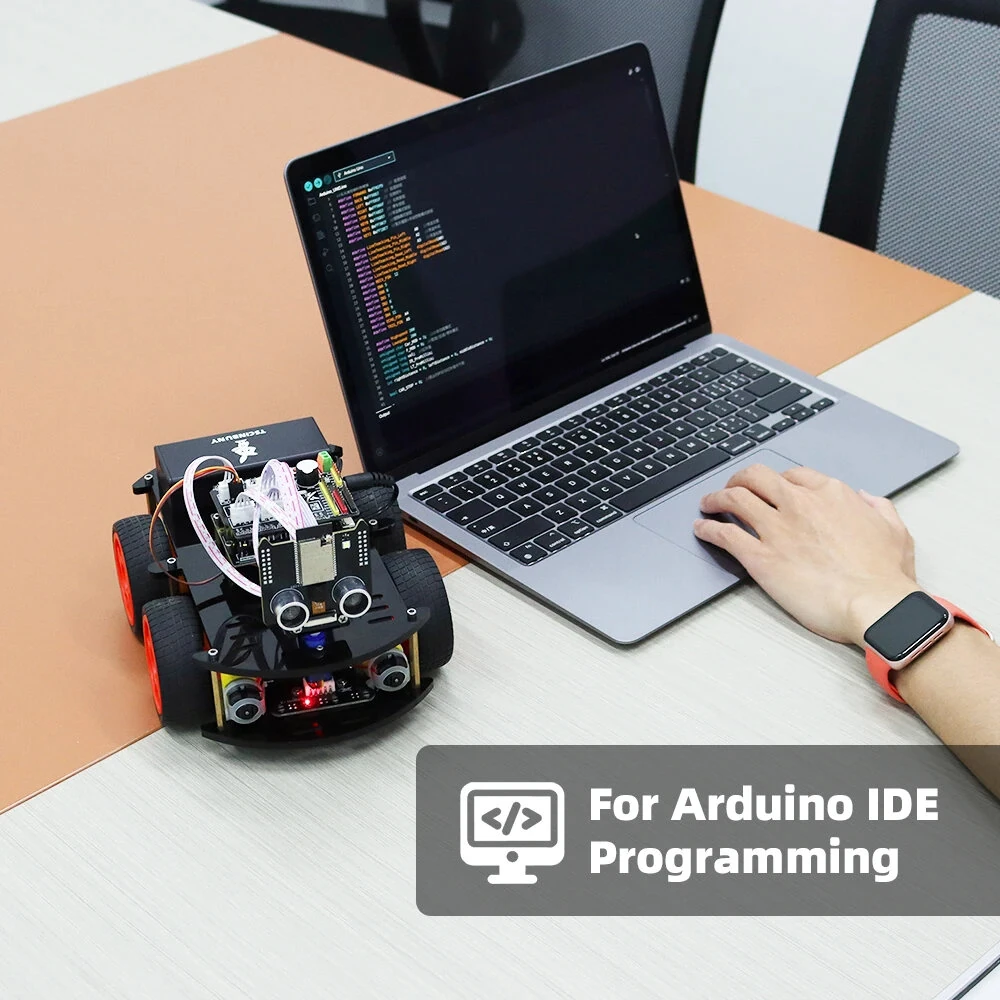 TSCINBUNY ZYC01178 Smart Robot Starter Kits for Arduinos Programmable Project ESP32 Camera Professional Diy Electronic Educational Robotic — view 7