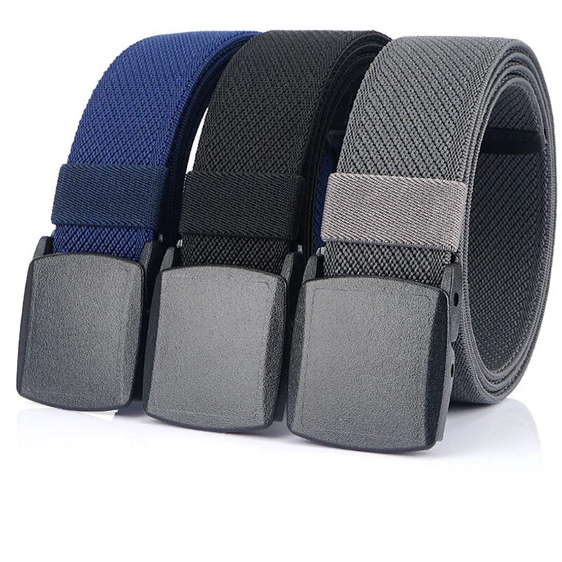 TUSHI 120cm Tactical Nylon Belt Adjustable Wear-resistant Lightweight Waist Belt Buckle Canvas Belt Casual Sports Belts for Outdoor Men Women — TUSHI