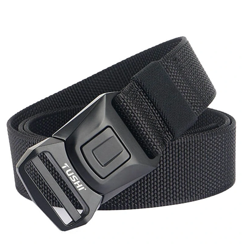 TUSHI Outdoor Tactical Belt Multifunctional Waist Seal Training Equipment Weight-Bearing Waist Seal Belt for Hiking Camping Climbing — view 9