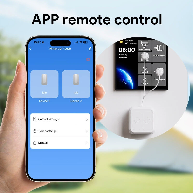 Tuya bluetooth Smart Fingerbot Switch Button Touch Mode Fingerbot  Smart Life APP Voice Remote Control Alexa Google smarthome — view 4