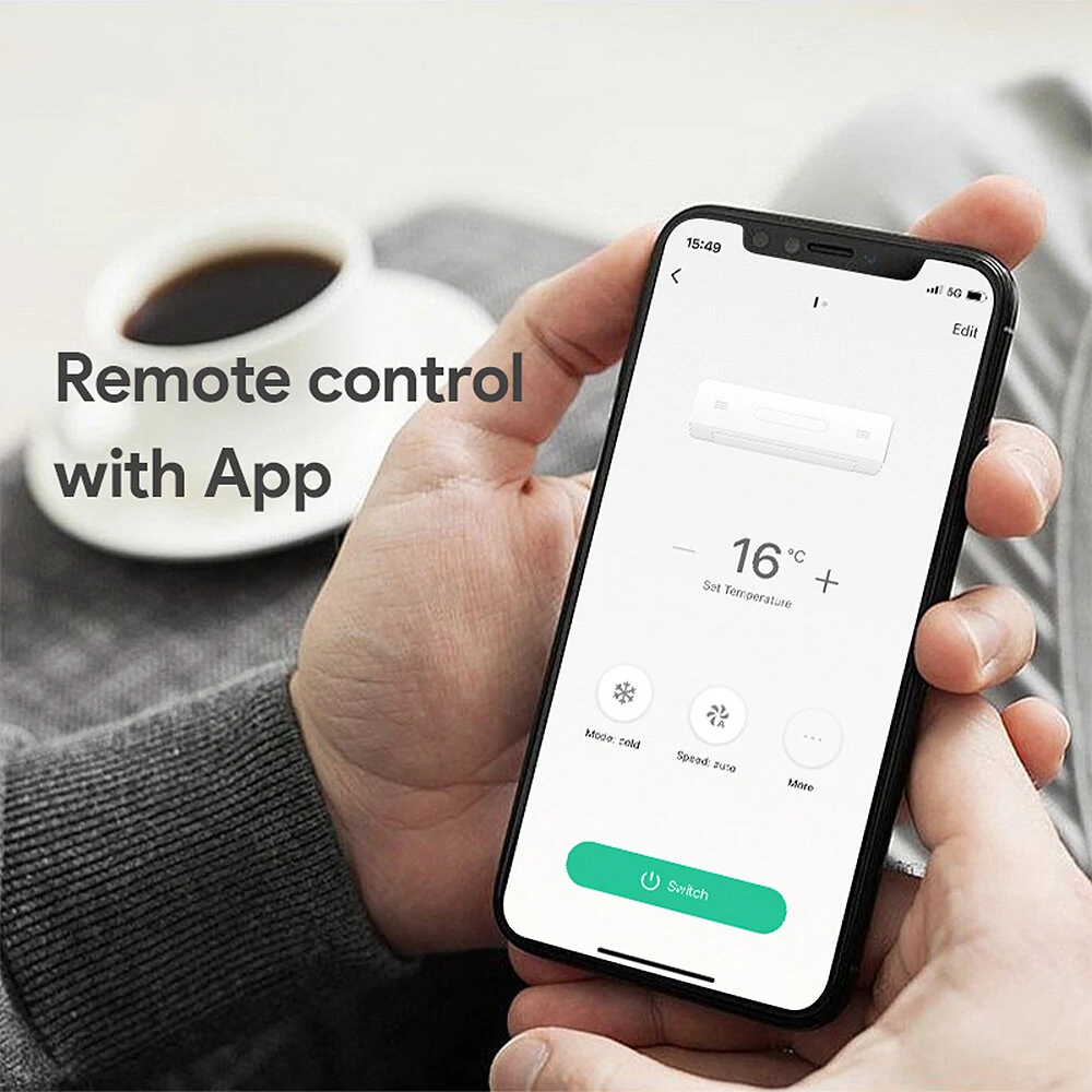 Tuya WiFi Smart Controller Universal Infrared RF Air Conditioner Switch Control RGB Light Atmosphere Lamp Remote APP Control Without Gateway Work with Alexa Google Home — view 4