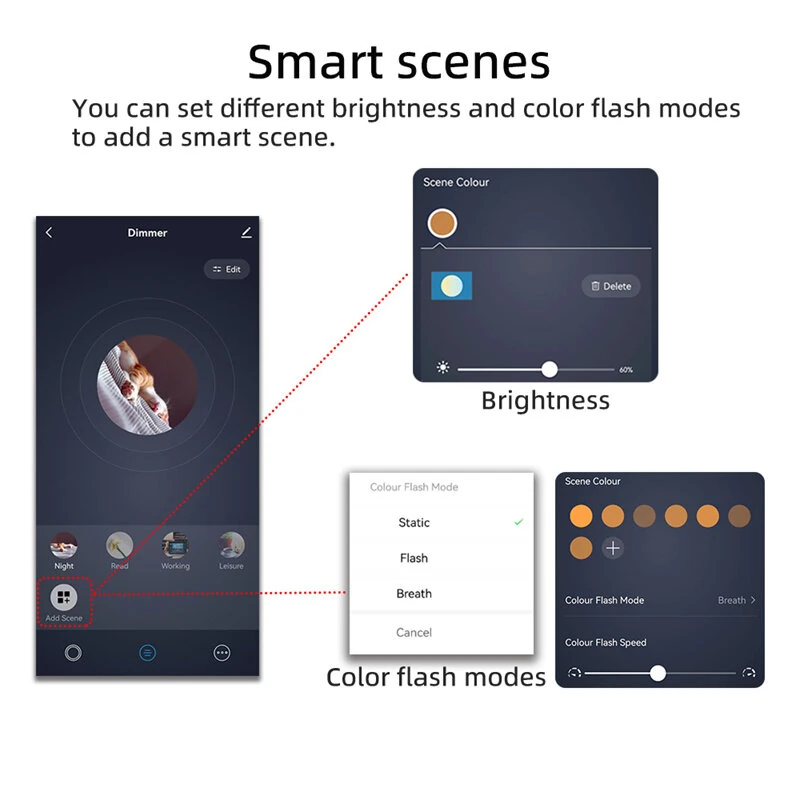 Tuya WiFi Smart Dimmer LED Cabinet Light Driver Timing Function Smart Scenes APP Remote Voice Control with Alexa Google Home — view 6
